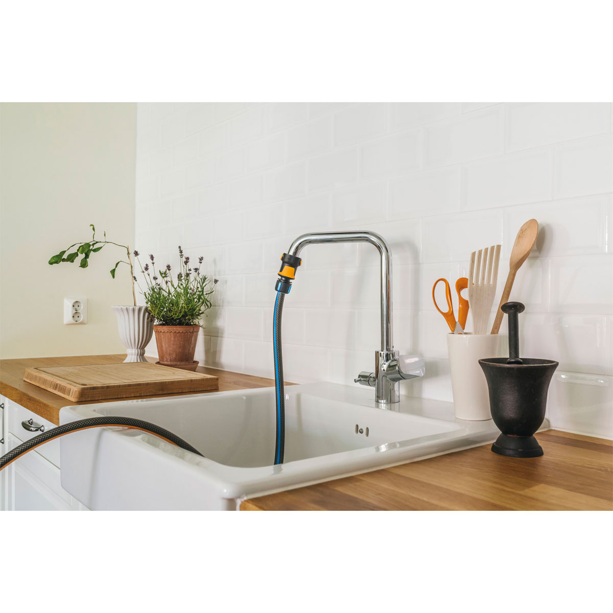 Fiskars Hahnverbinder für Innenräume M22/M24 Bild 2