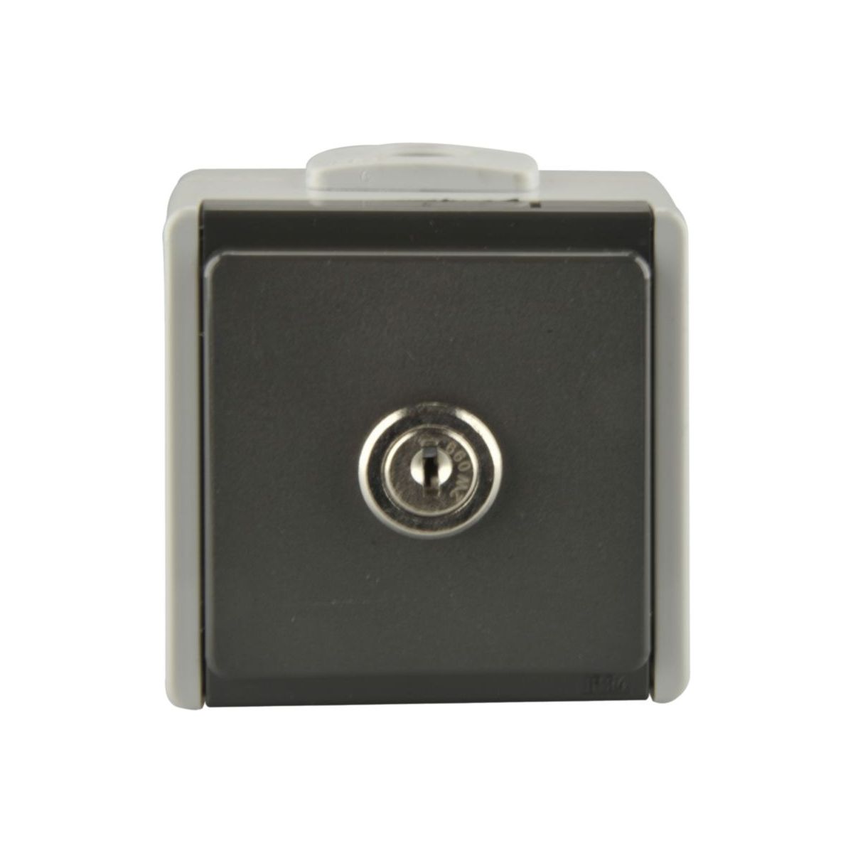 Steckdose abschließbar 1-fach, AP gr./