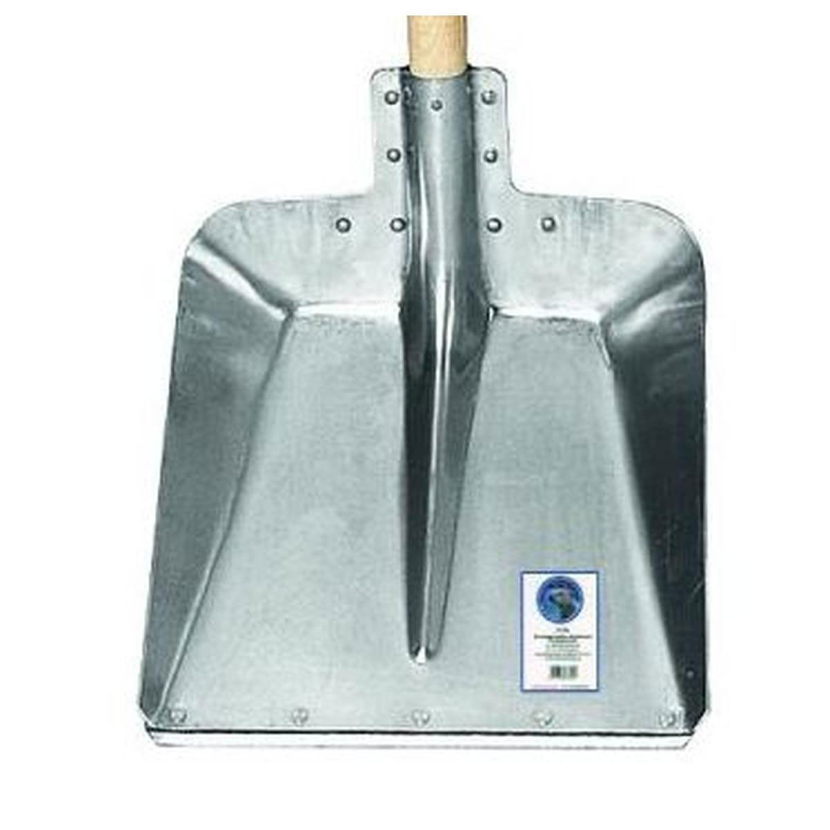 SHW Hallenser Randschaufel Größe 7 mit Kante ohne Stiel