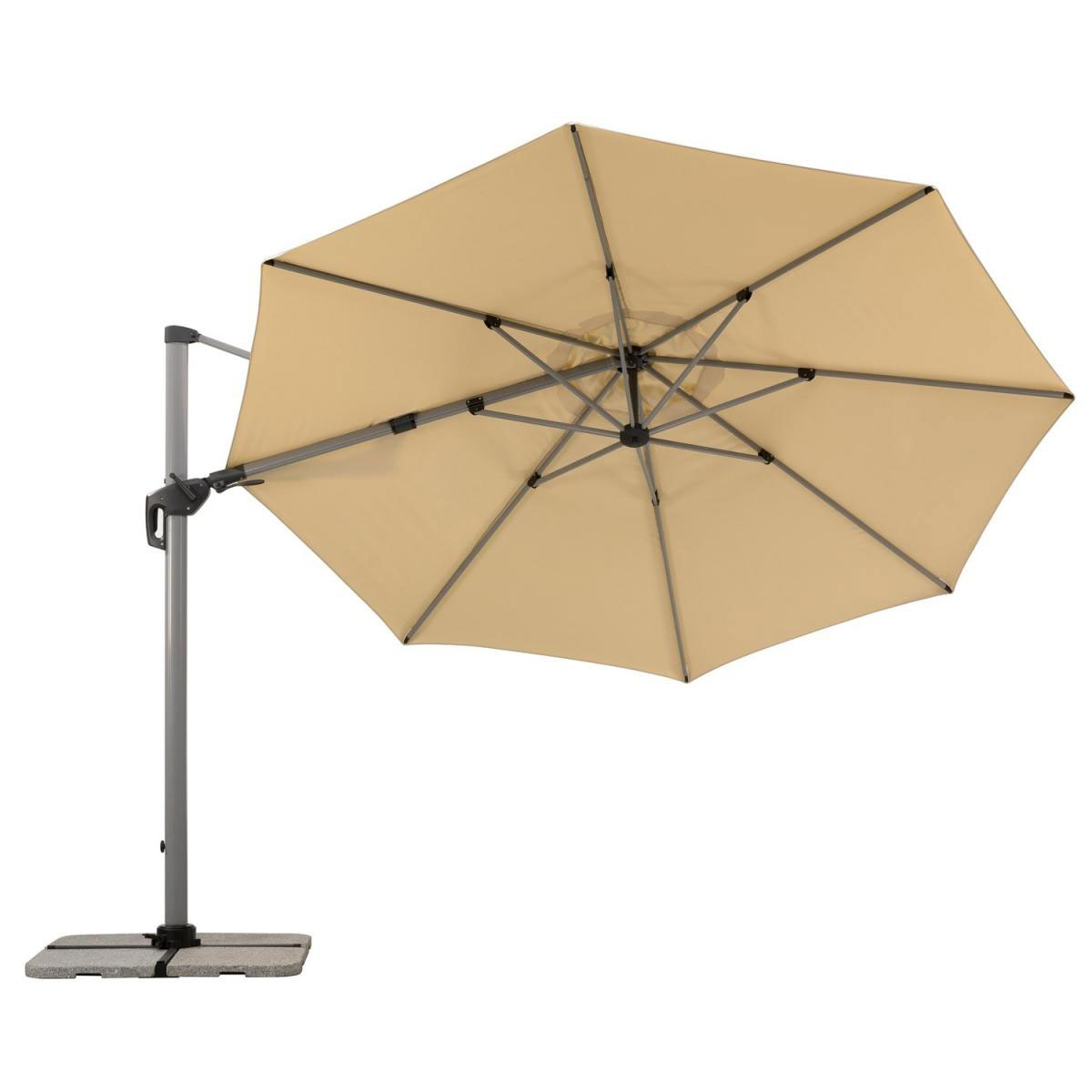 Schneider Schirme Ampelschirm Bermuda 350 cm Natur Bild 4