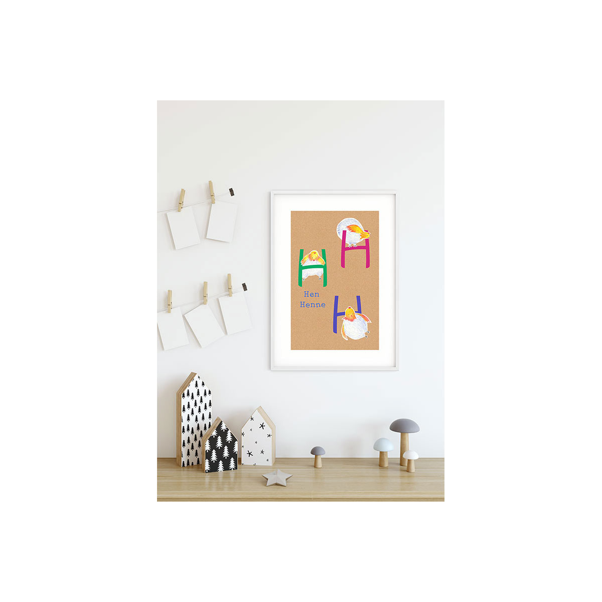 Komar  Wandbild ABC Animal H 50x70 cm Bild 5