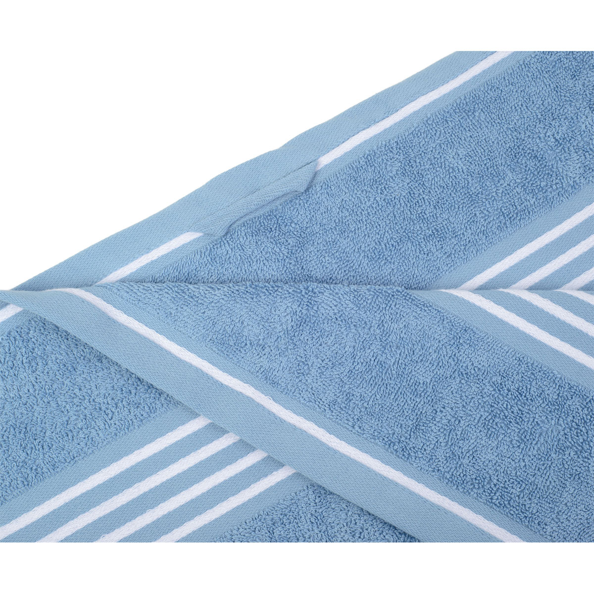 Gözze Frottier-Handtuch Rio 50 x 100 cm blau vollfarbig Bild 2