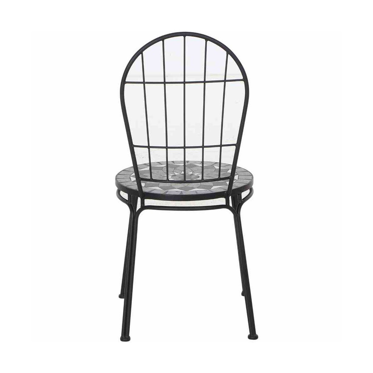 Siena Garden Stapelstuhl Como Gestell Stahl schwarz Bild 4