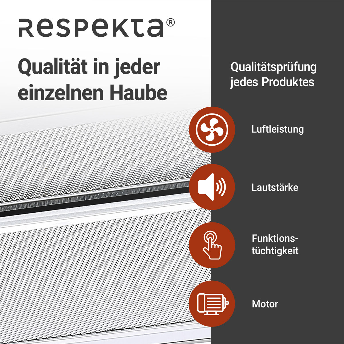 Respekta Flachschirmhaube Tessa CH4138IXC 60 cm Bild 7