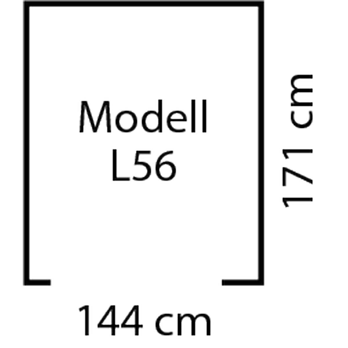 Globel Gerätehaus Lean To 2,5m² silber Bild 12