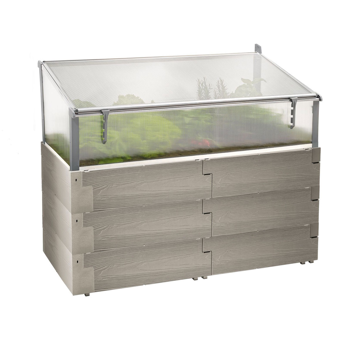 Hochbeet Timber Kombiset 3-reihig 130 x 60 x 100 cm