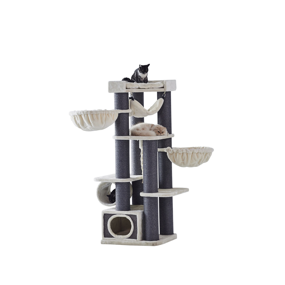 Nobby Kratzbaum CHILO cream 60 x 60 cm