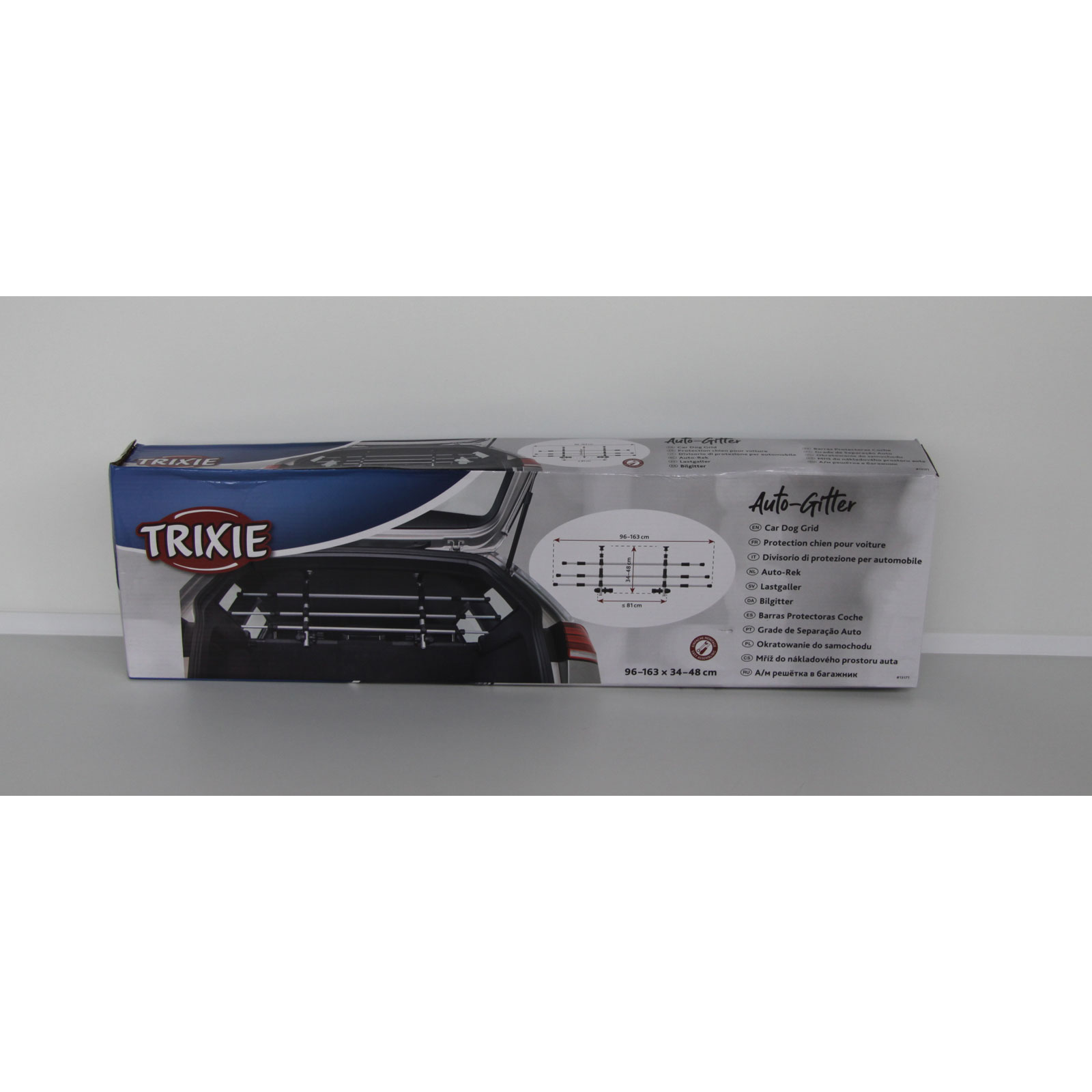 Trixie Auto Gitter für den Kofferraum silber/schwarz