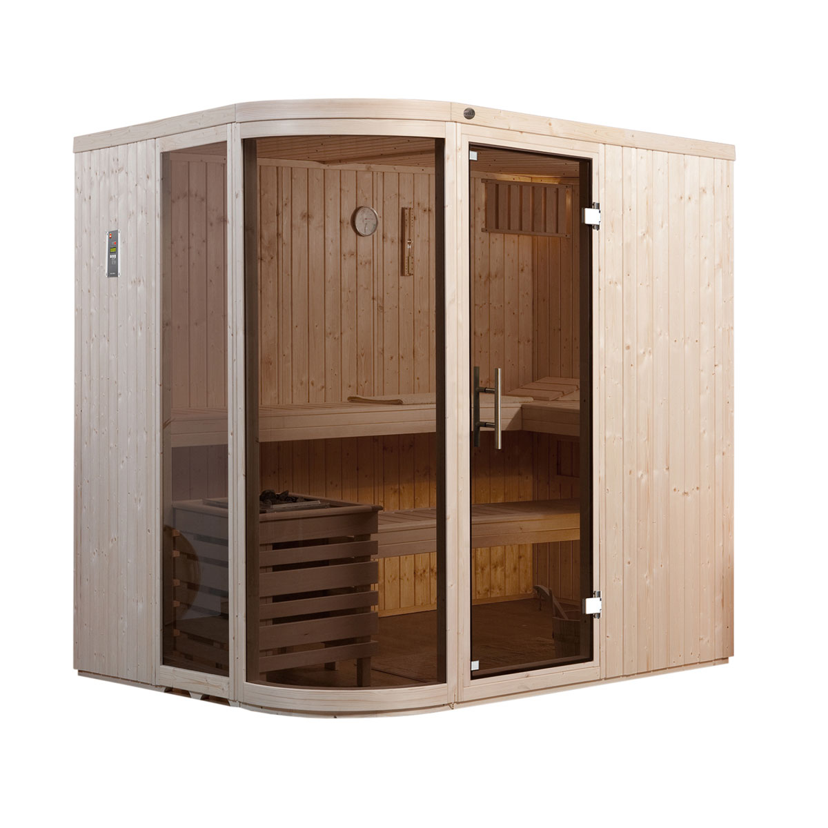 Weka Design-Sauna „Sara 1“, 7,5 kW Bild 1