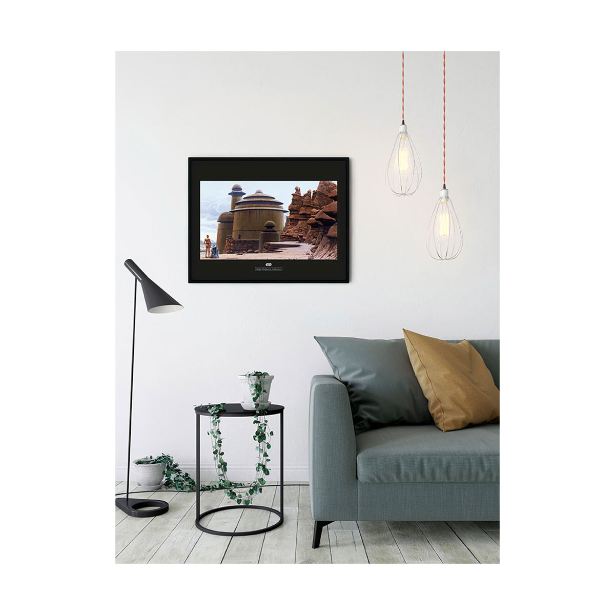 Komar  Wandbild Star Wars Classic Jabbas Palace 50x40 cm Bild 4
