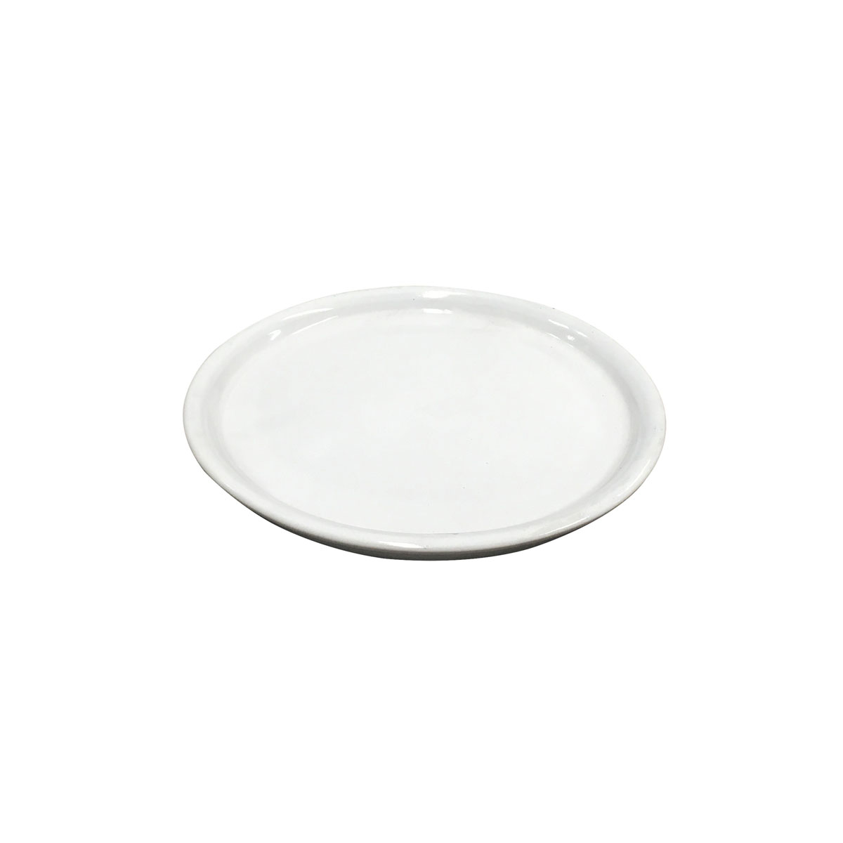 Haveson Untersetzer Bern weiß glasiert Durchmesser 20 x 2,5 cm