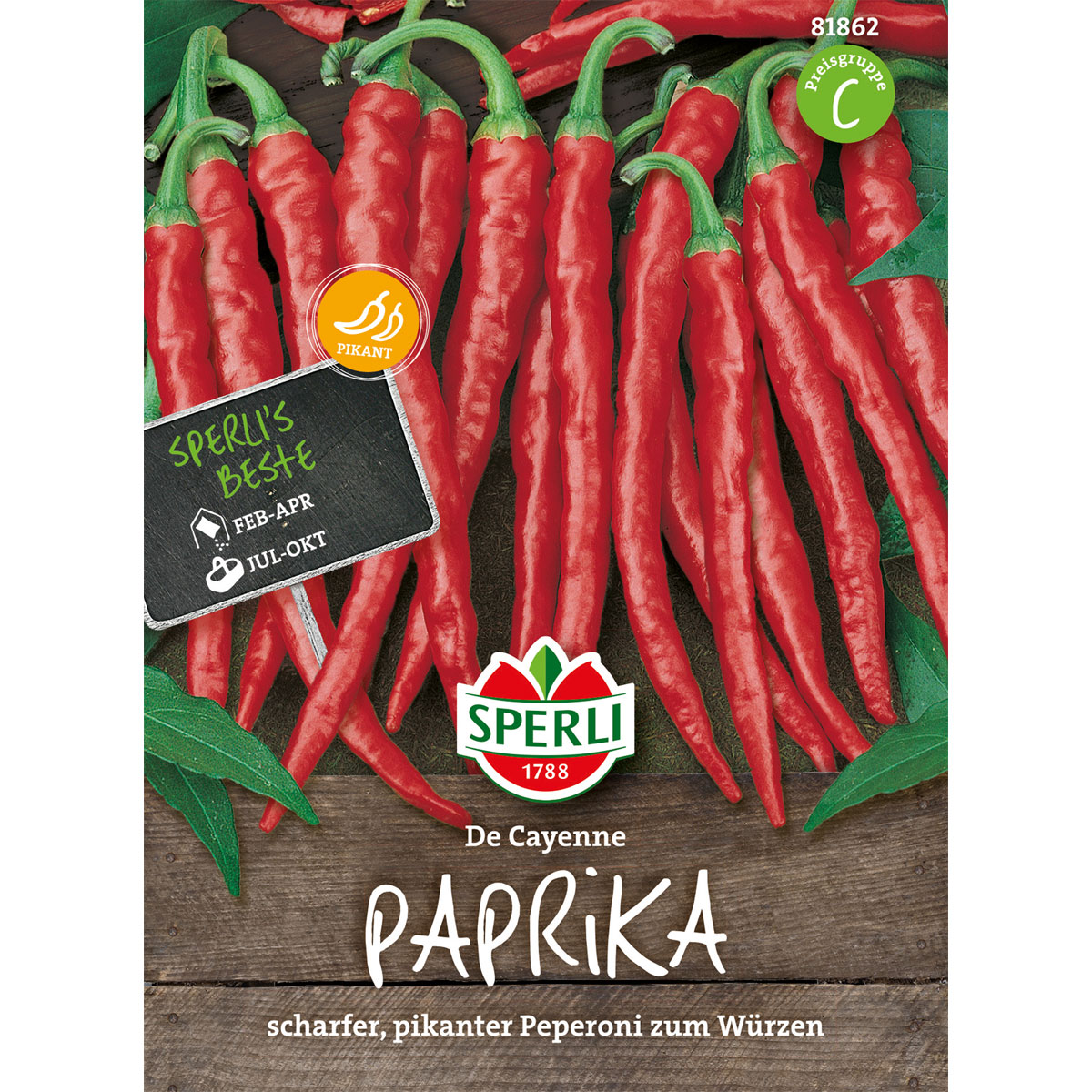 Sperli Paprika De Cayenne Bild 1