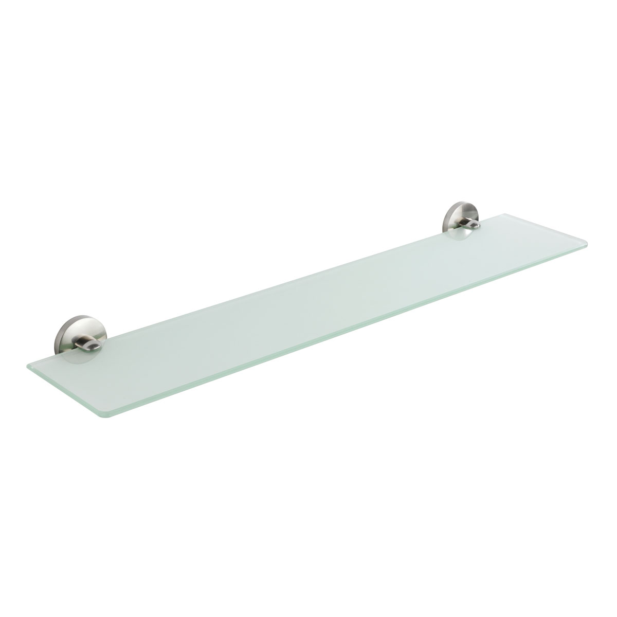 Wenko  Glasablage Cuba Matt Wandablage aus rostfreiem Zinkdruckguss Bild 1