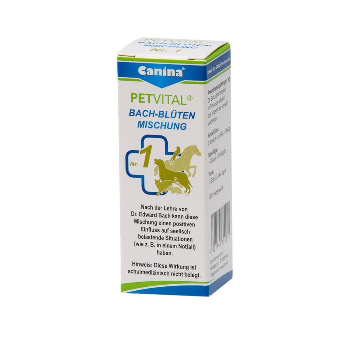 Canina Dog Petvital Bach-Blüten Nr.1 Notfall Stress