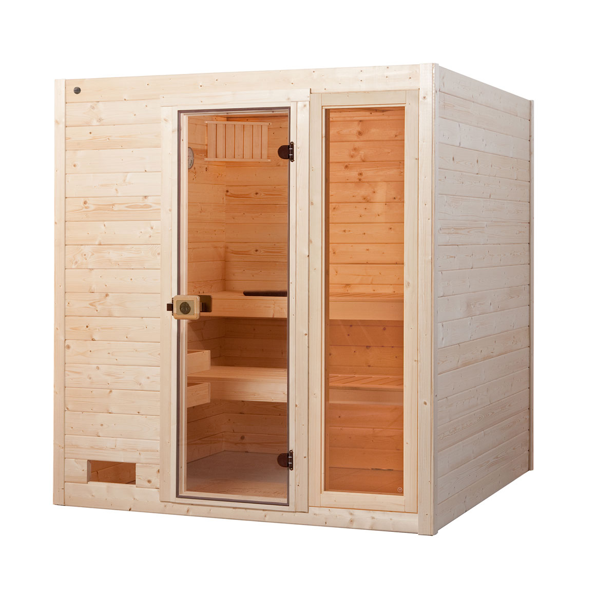 Weka Massivholzsauna „Valida 3“, GTF Bild 1