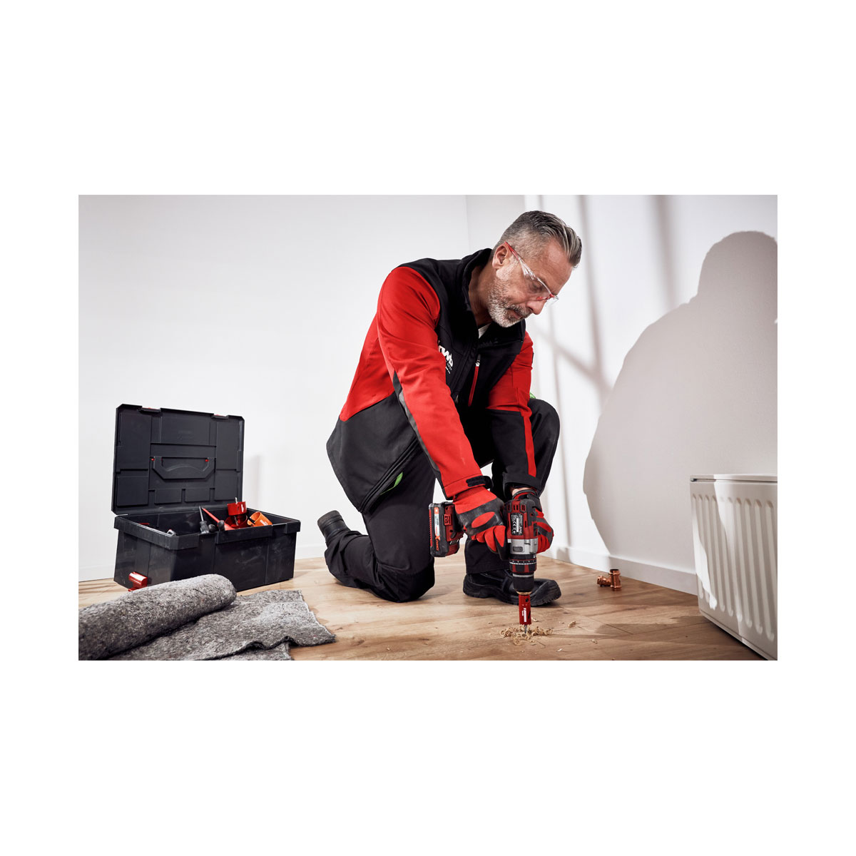 kwb  Löchsäge mit Schaft und Bohrer Durchmesser 35 mm Bild 3