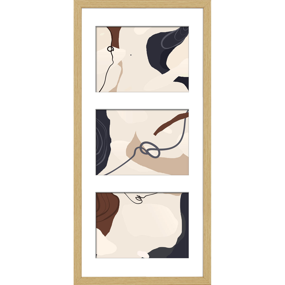 Bilderrahmen Madrid 23x50 cm natur