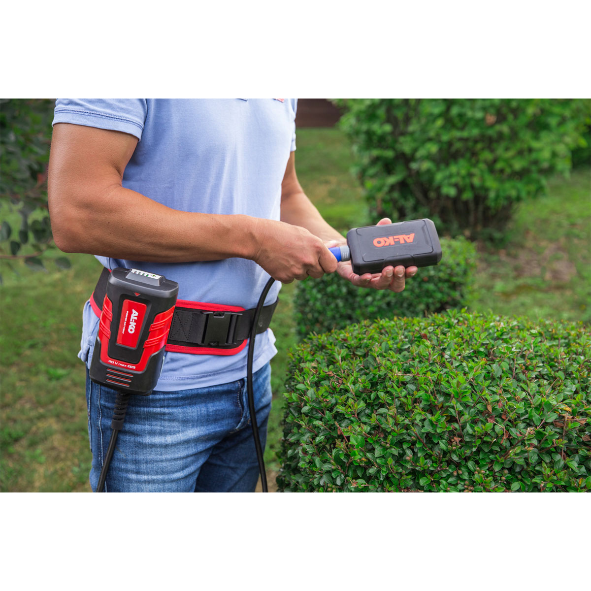 AL-KO Akku-Gürtel Energy Flex mit Adapter Bild 3