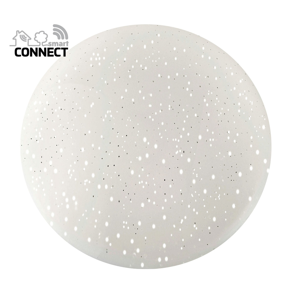 Flector Smarte LED-Deckenleuchte Connect weiß 50 x 10 cm Bild 3