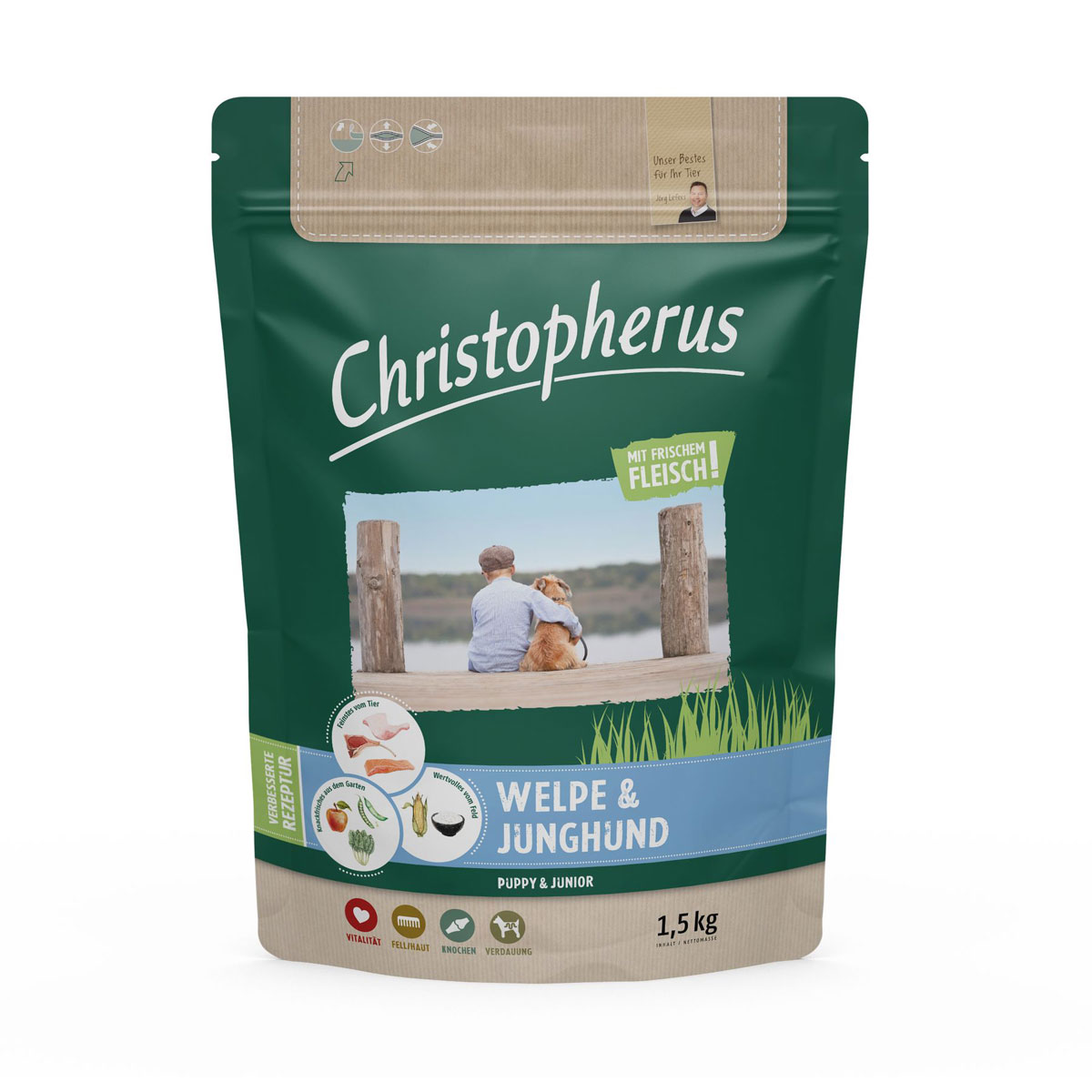 Christopherus Dog Welpe und Junghund 1,5kg