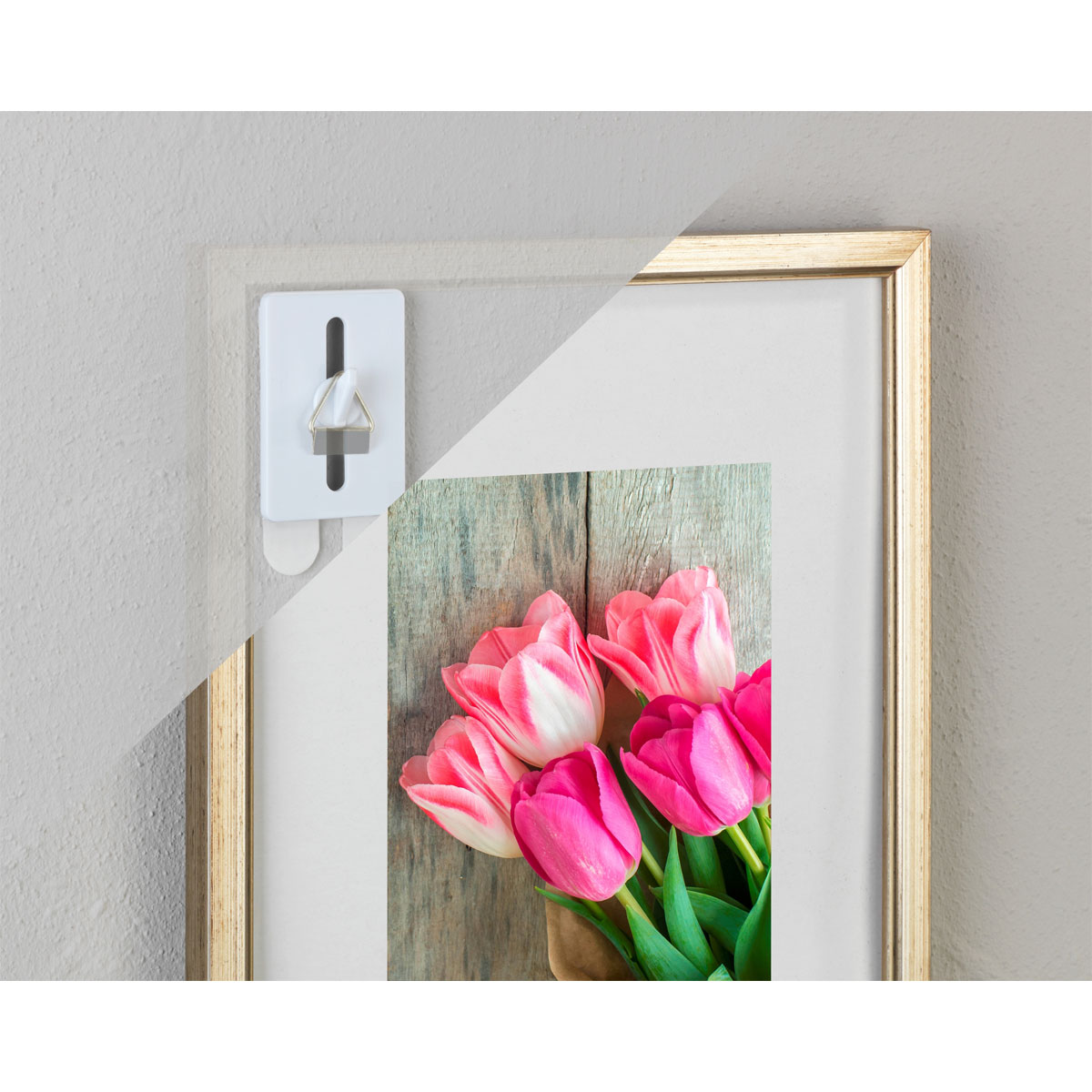 Wenko Strip-it Wandhaken 2er Set Bild 4