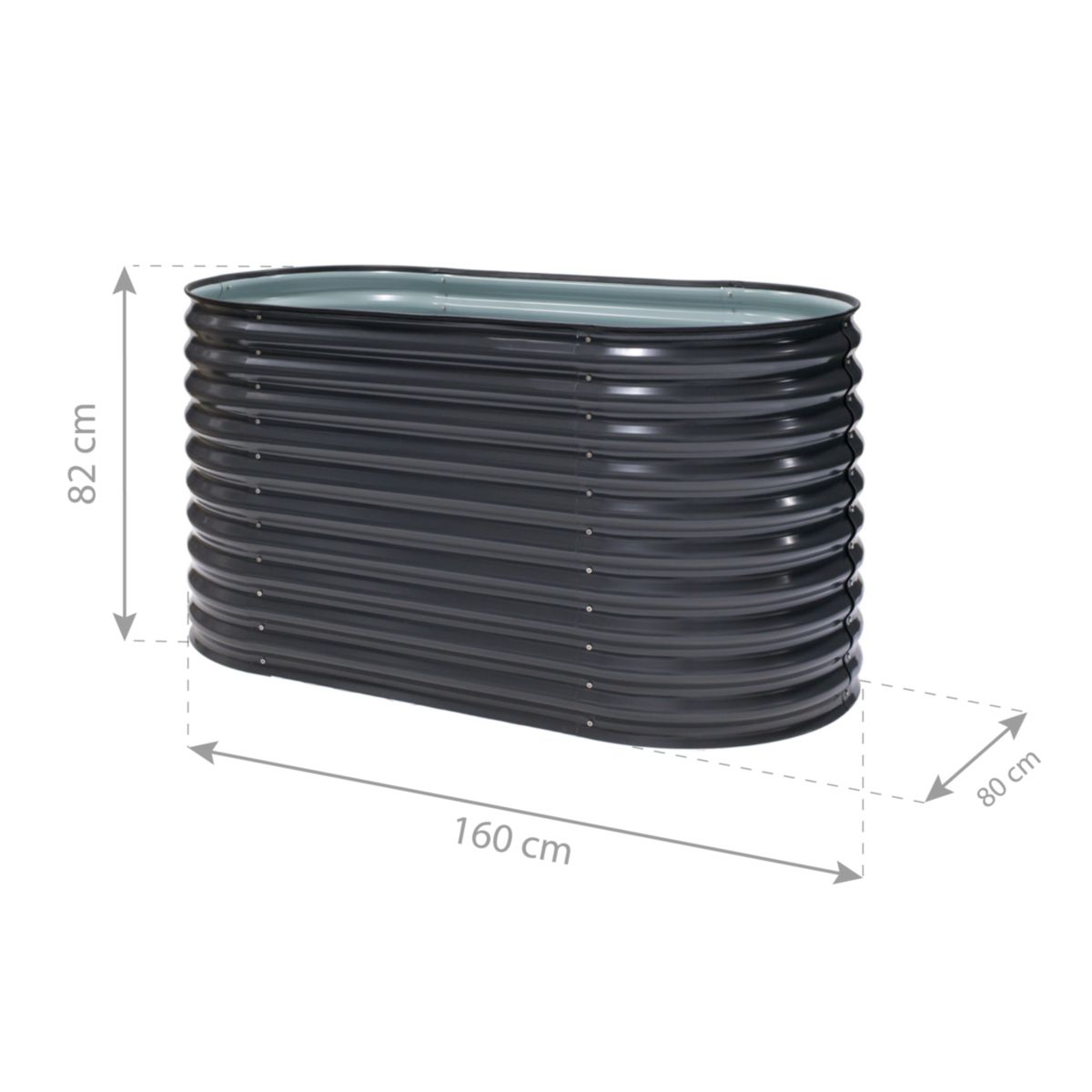 Westmann Hochbeet Grow Faster 80x160x82cm Bild 7