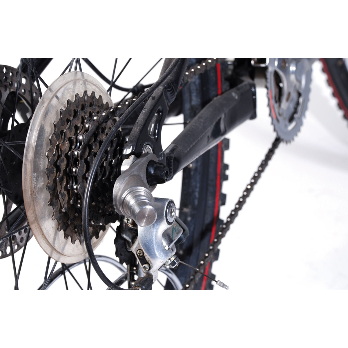 dobar Hinterradhalterung für Hundeleine Walky Dog Plus Edelstahl