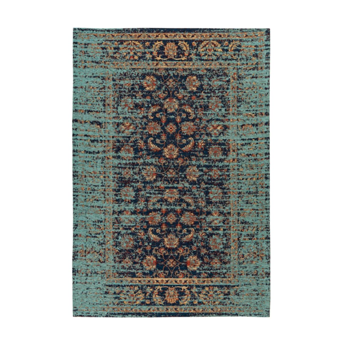 Charme 225 Multi / Blau 80cm x 150cm