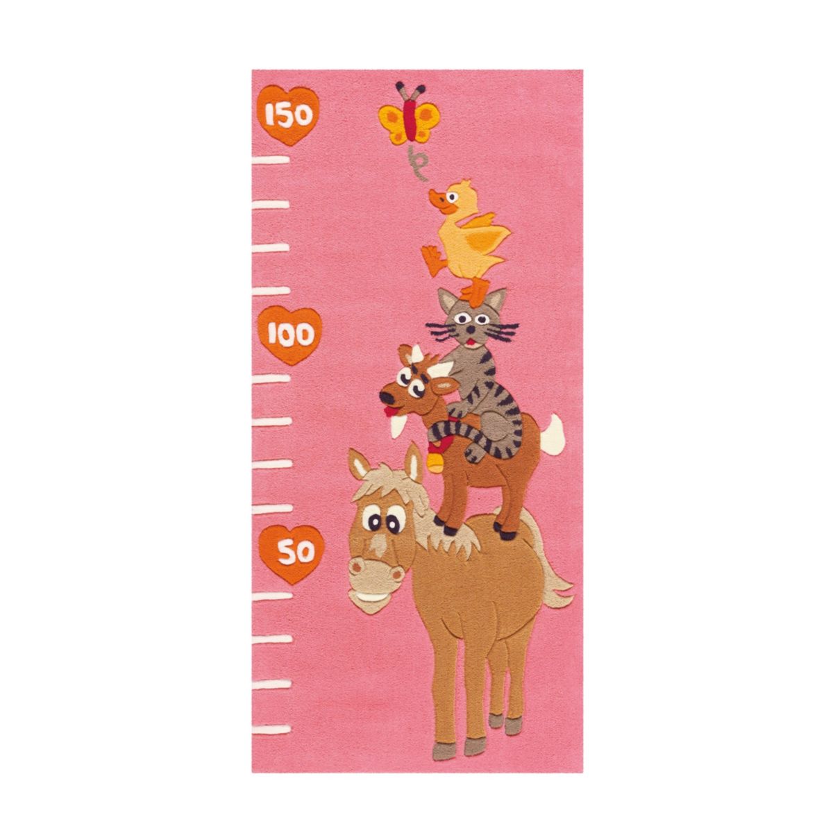 Joy 4168 Rosa Animals 75cm x 160cm
