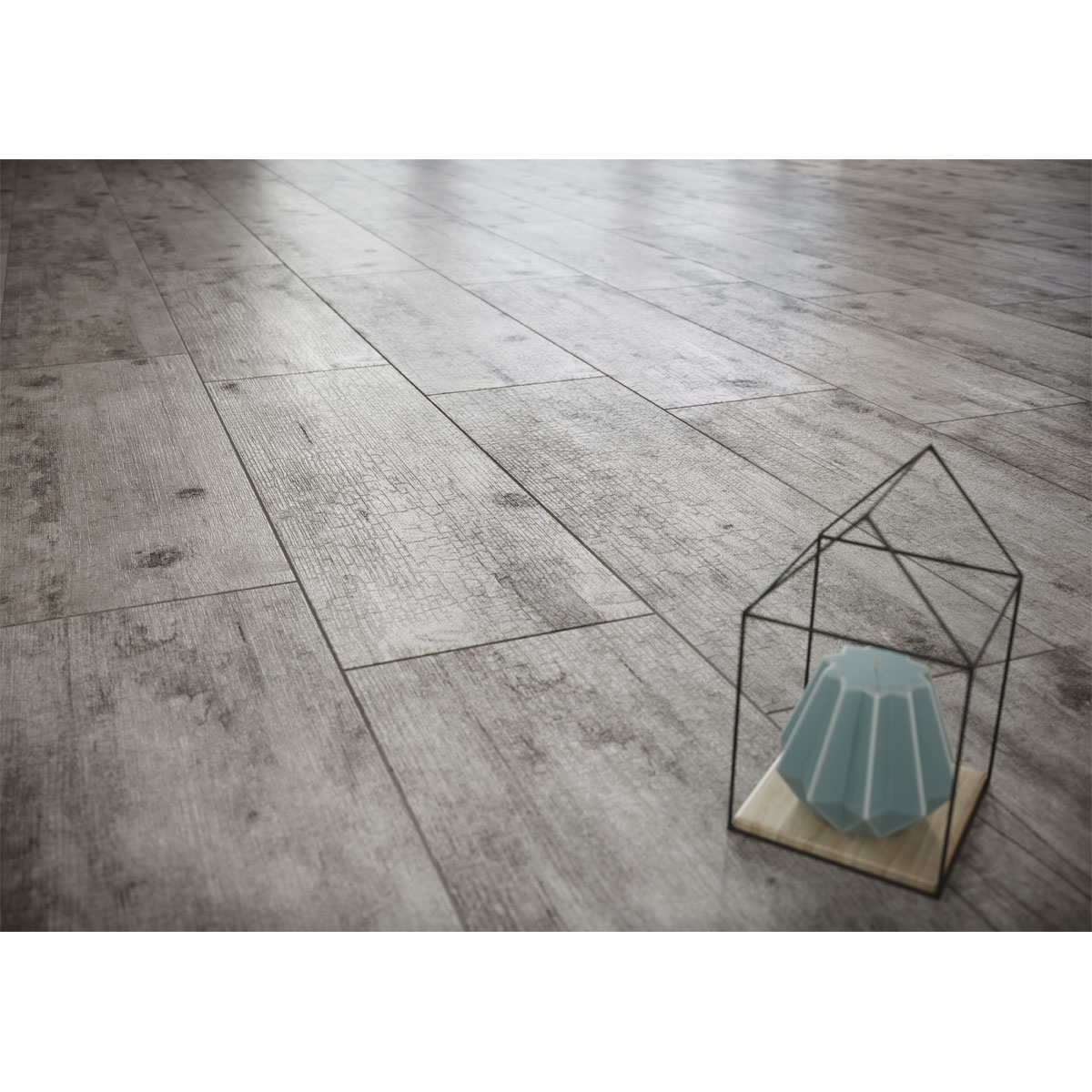 Bodenfliese Vintagewood hellgrau Bild 9