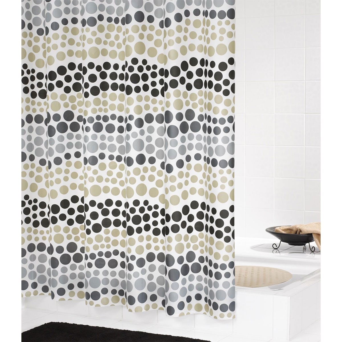 Ridder  Duschvorhang Layer Folie 180 x 200 cm beige Bild 2