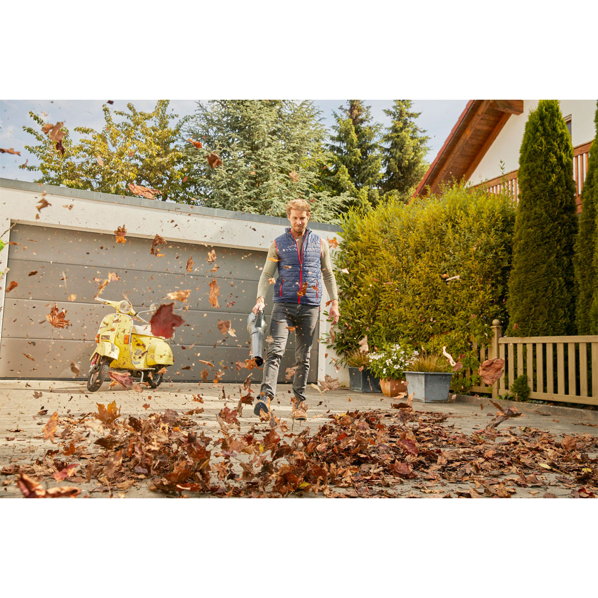 Gardena  Akku-Gartensauger und Laubbläser-Set Power Jet 18V P4A 3-teilig Bild 2