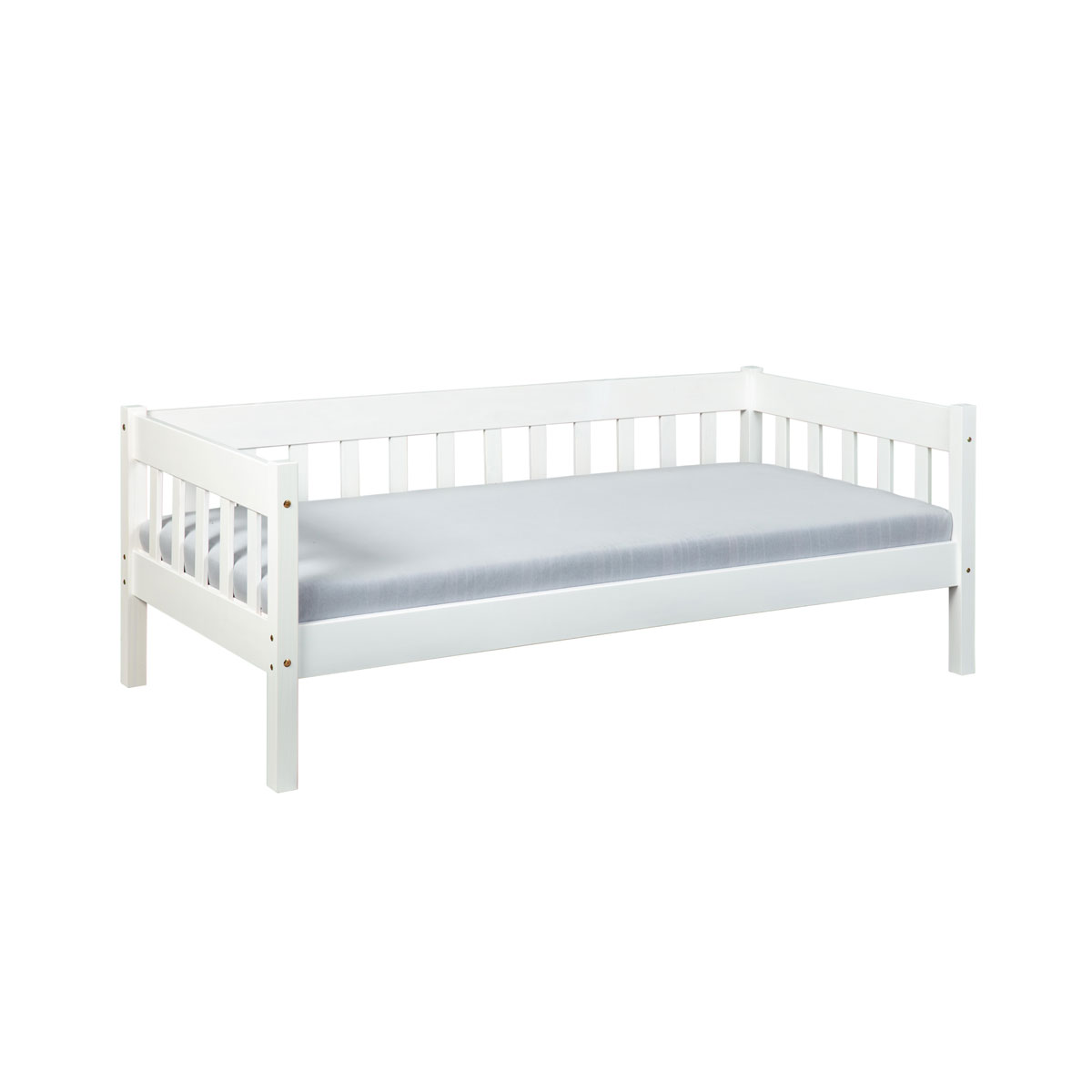 Inter Link Sofabett „Sintro“, mit Lattenrost, 90x200 cm, weiß  Bild 1