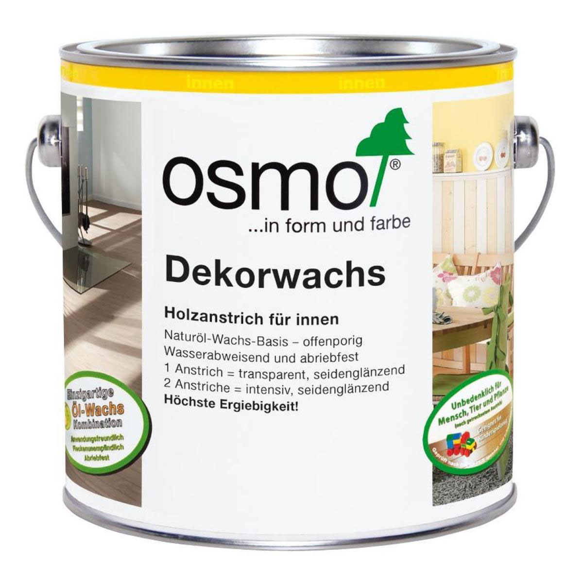 Osmo Dekorwachs Weiß 2,5 L