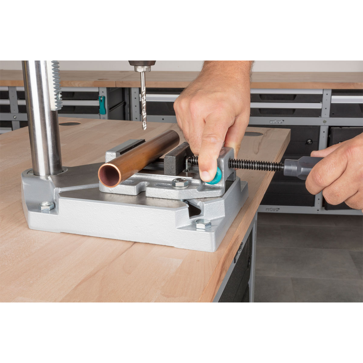Wolfcraft  Maschinenschraubstock Bild 5