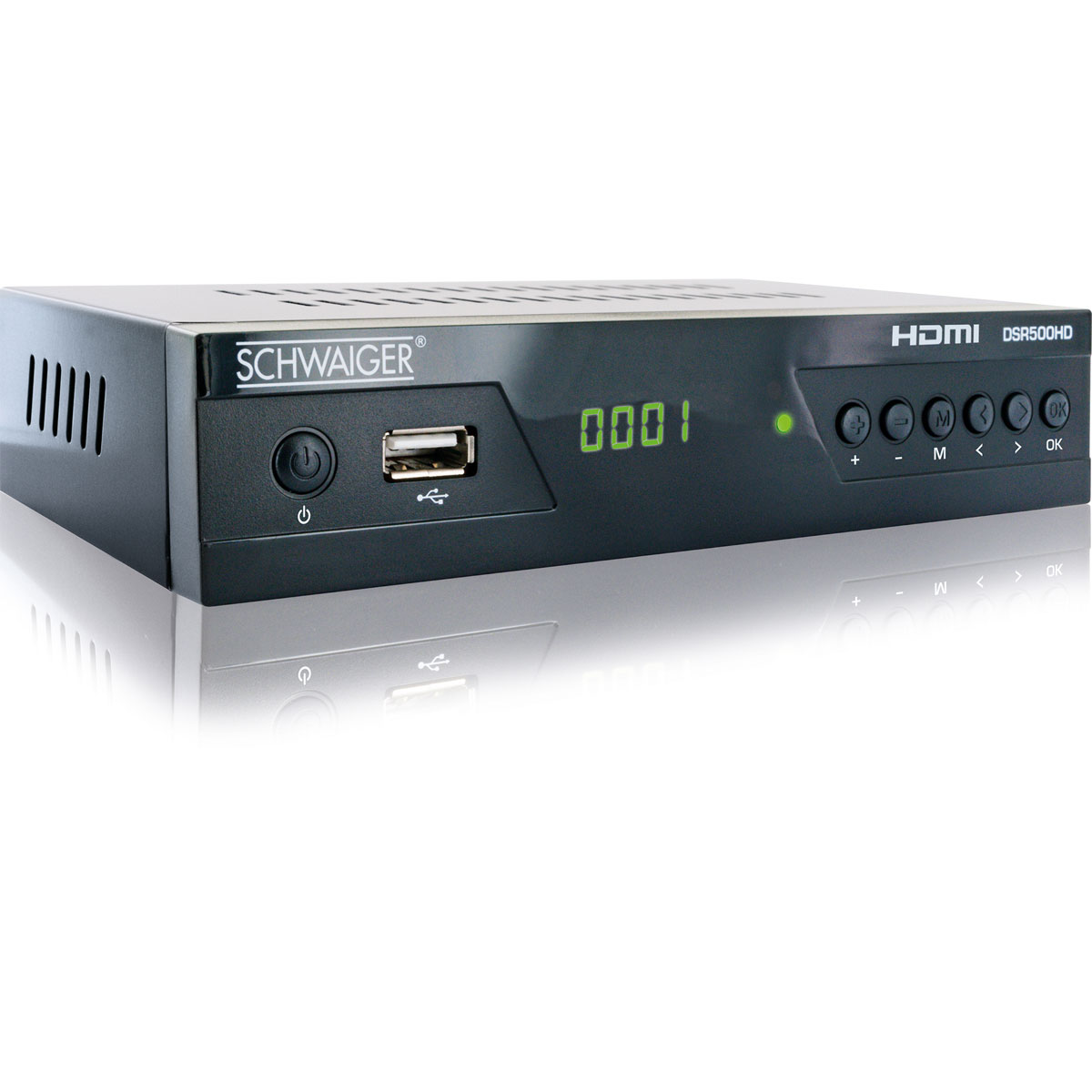 Schwaiger  FULL HD Satellitenreceiver mit USB Anschluss Bild 2