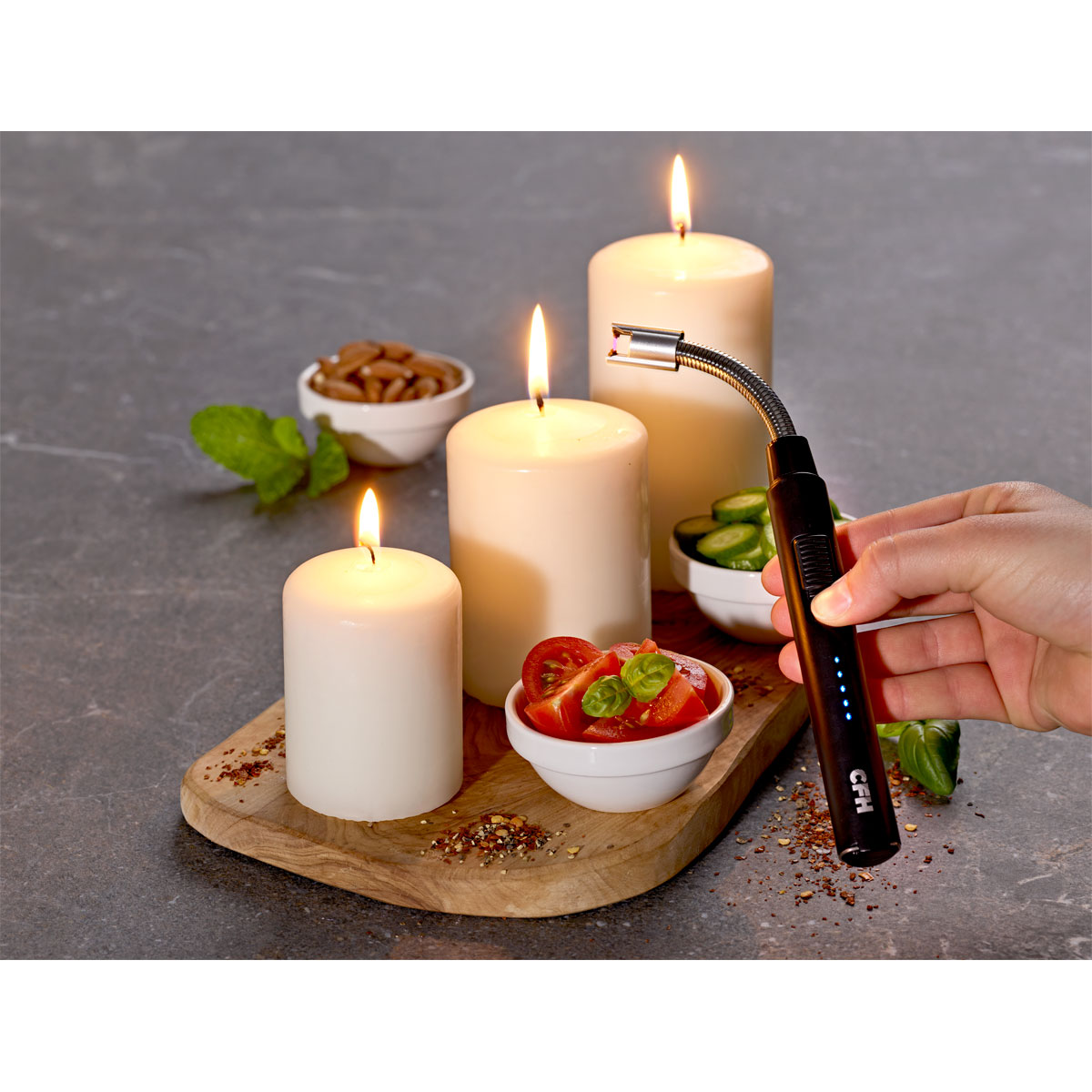 Lichtbogenfeuerzeug MAXI FLEXI FL437 inklusive USB-Kabel 21 cm Bild 6