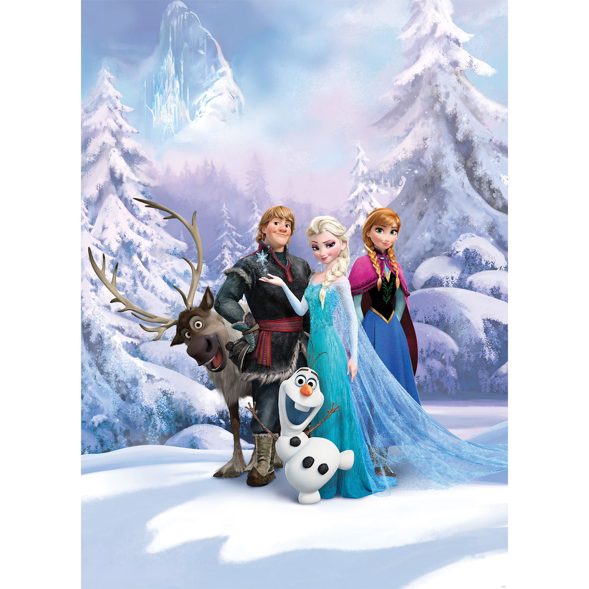 Komar  Papier Fototapete Frozen Winter Land 184x254 cm Bild 2