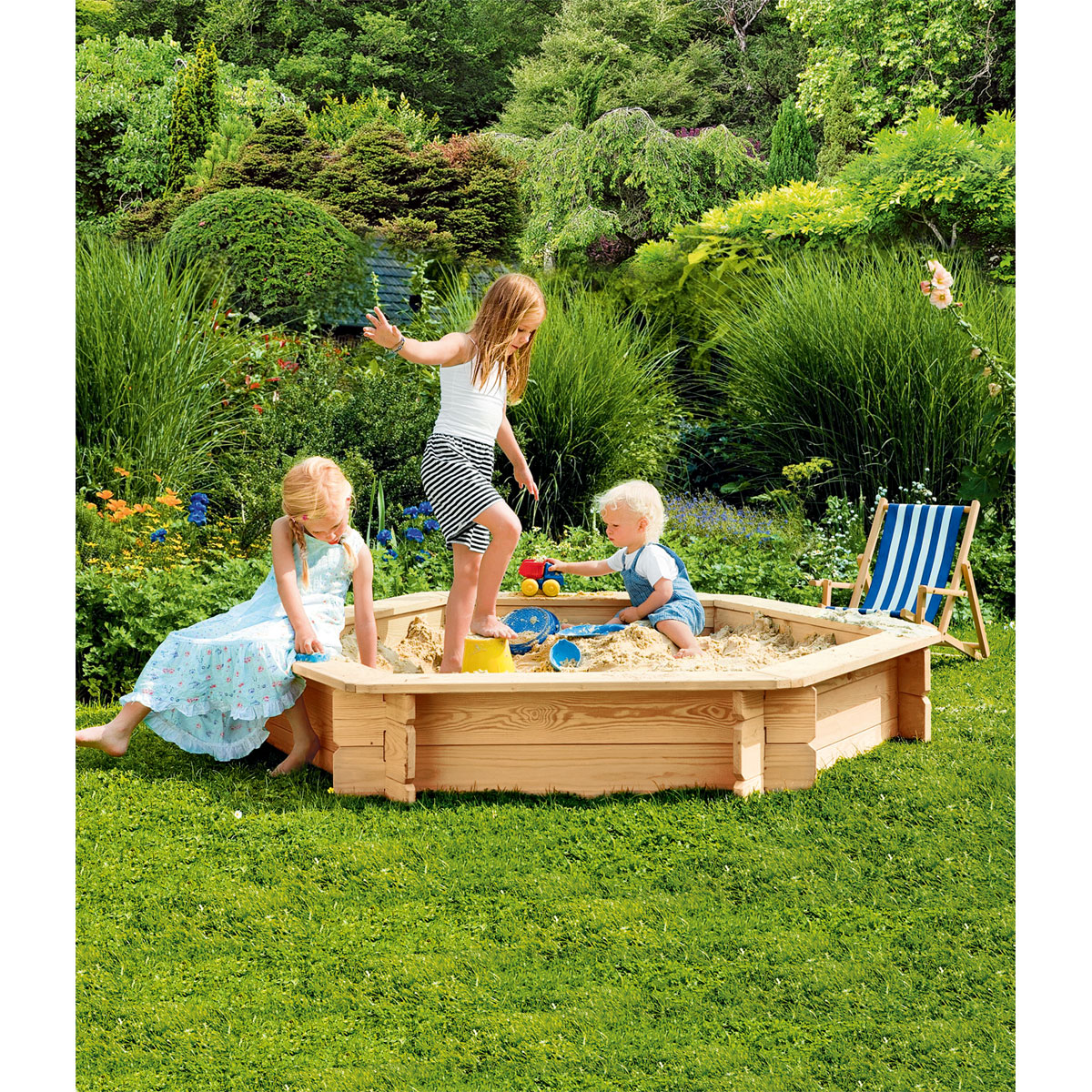 Sandkasten „Ingar, 6eck Bild 4