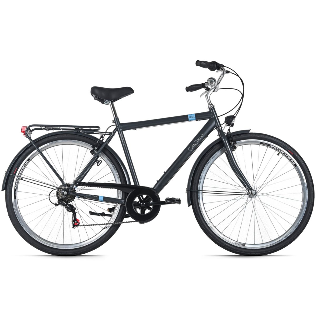 DaCapo Trekkingrad Herren 28'' Ravenna 6 Anthrazit 6 Gänge RH 53 cm