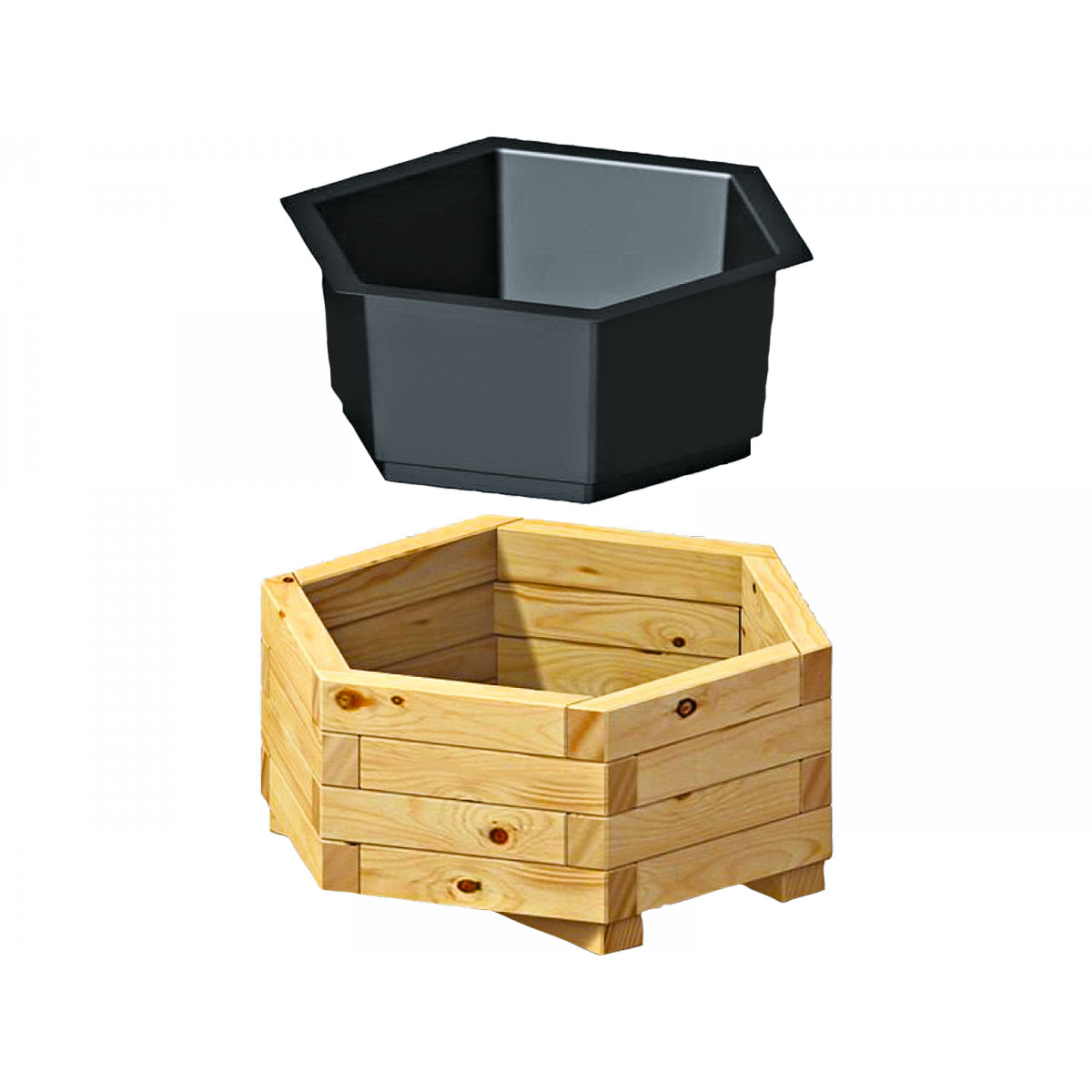 Pflanzkasten-Einsatz Anna 75 x 31