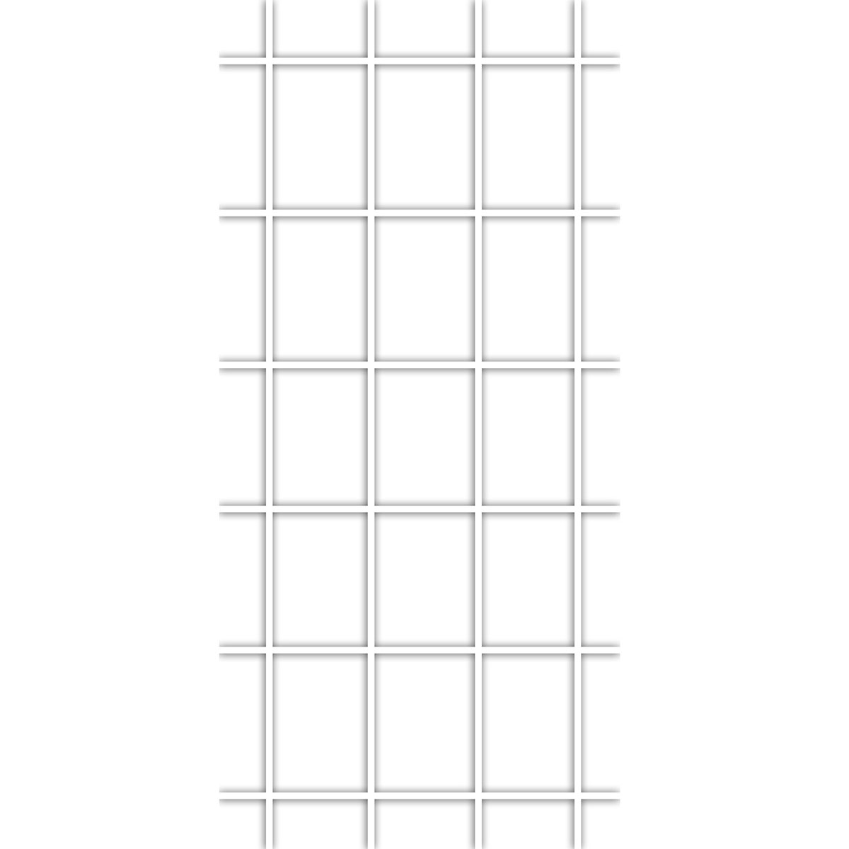 Spalier 4- strebig weiß Bild 1