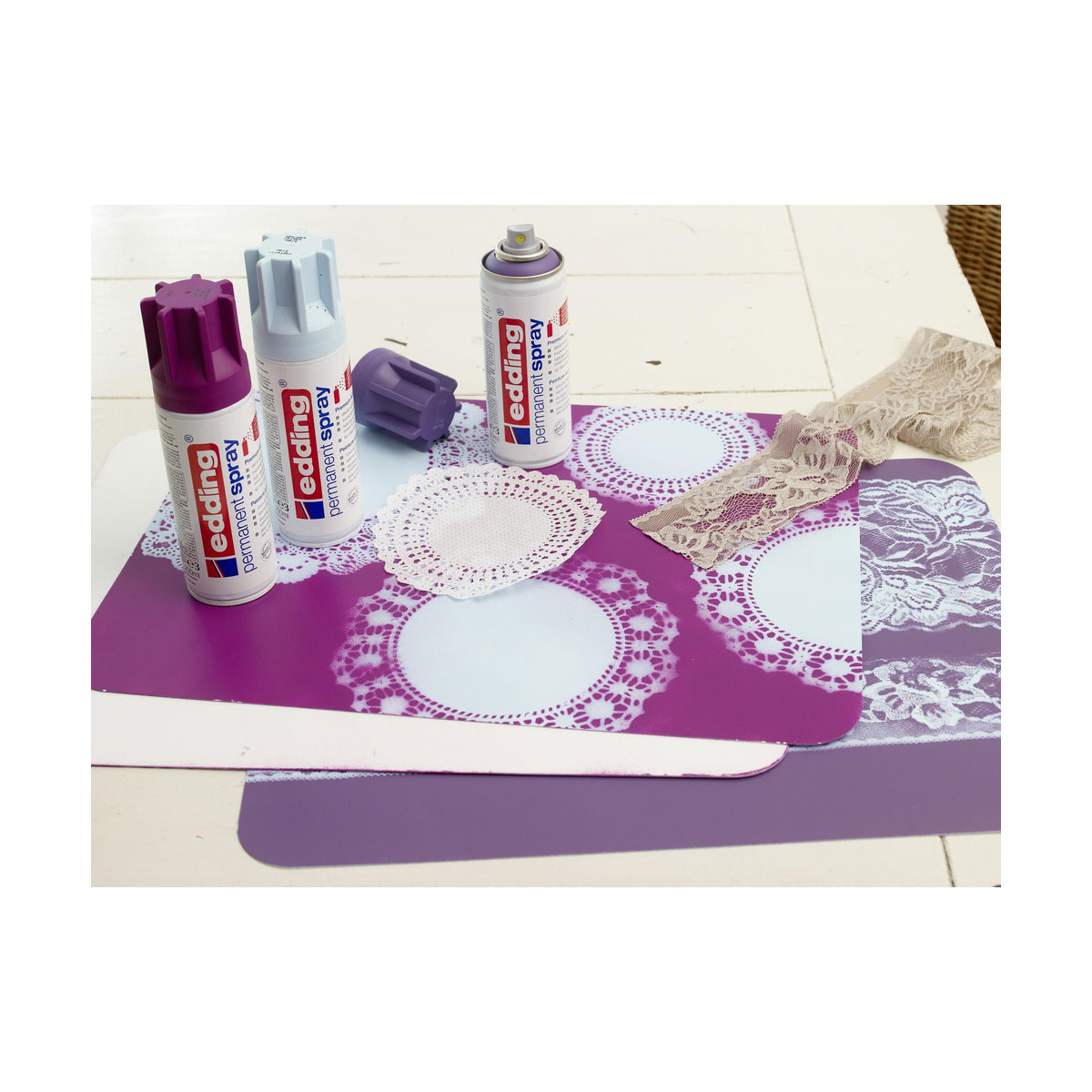 Edding  Spray 5200 beere seidenmatt Bild 6