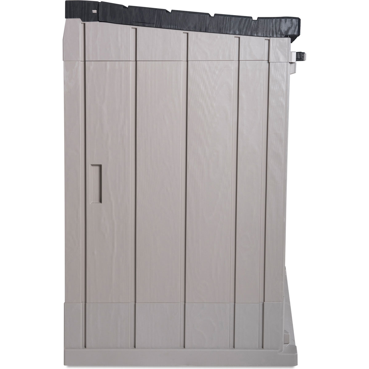 dobar Mülltonnenbox verschließbar 129,5 x 74,5 x 111 cm taupe/anthrazit Bild 6