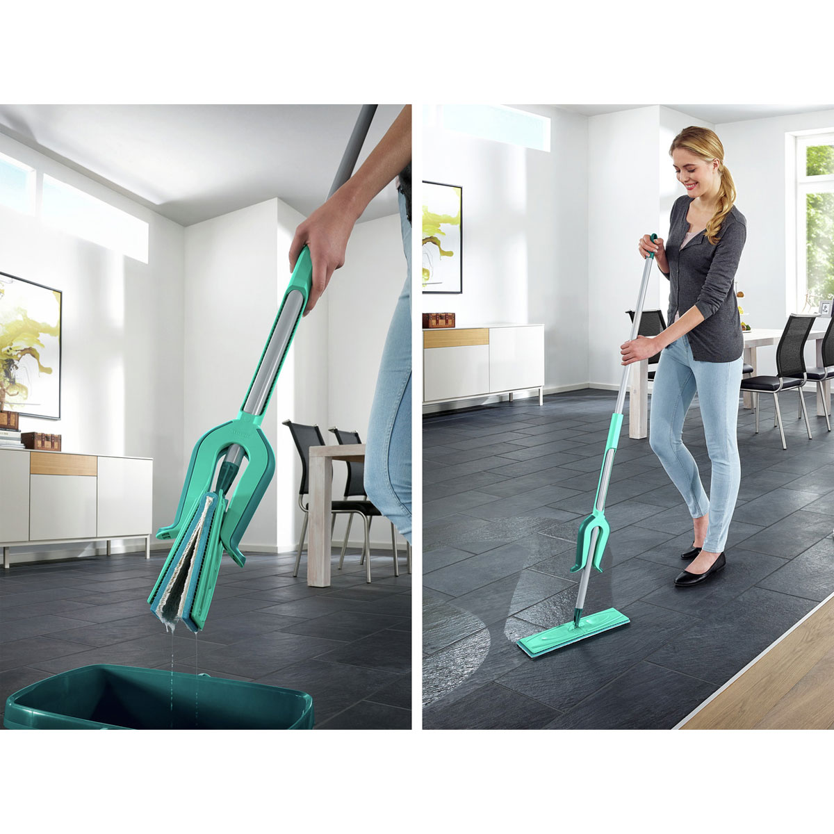 Leifheit  Bodenwischer Picobello XL micro duo Bild 2