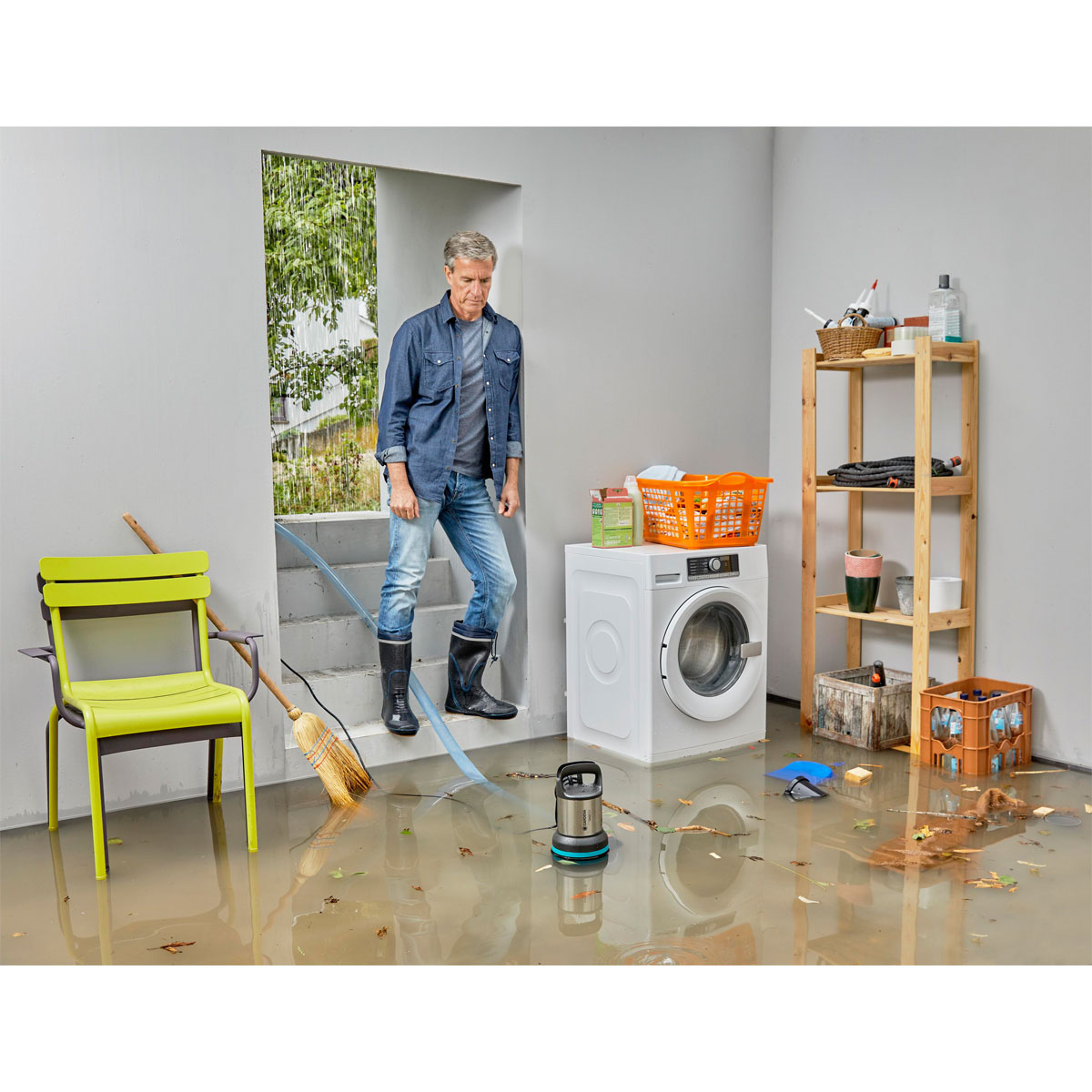 Gardena  Schmutzwasser-Tauchpumpe 16000 Bild 3