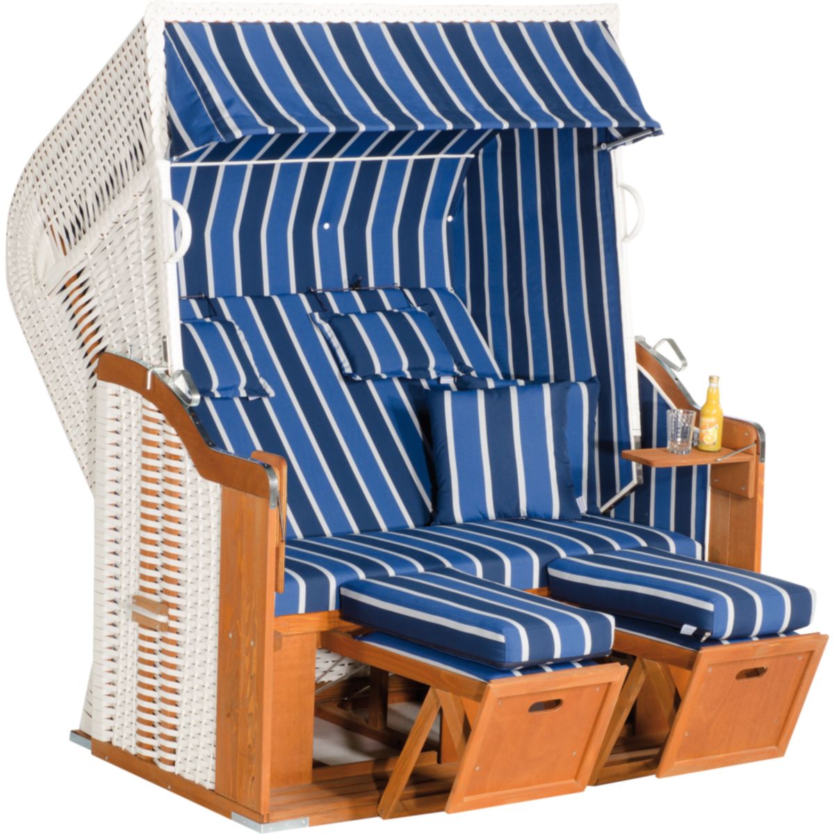SunnySmart Strandkorb Rustikal 250Plus XL 1223