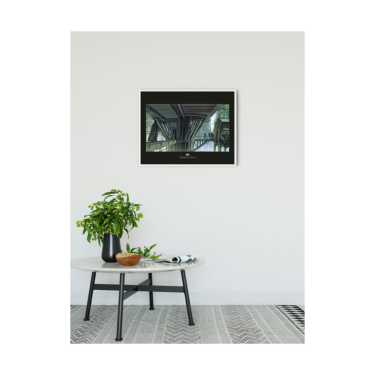 Komar  Wandbild Star Wars Classic Endor Dock 40x30 cm