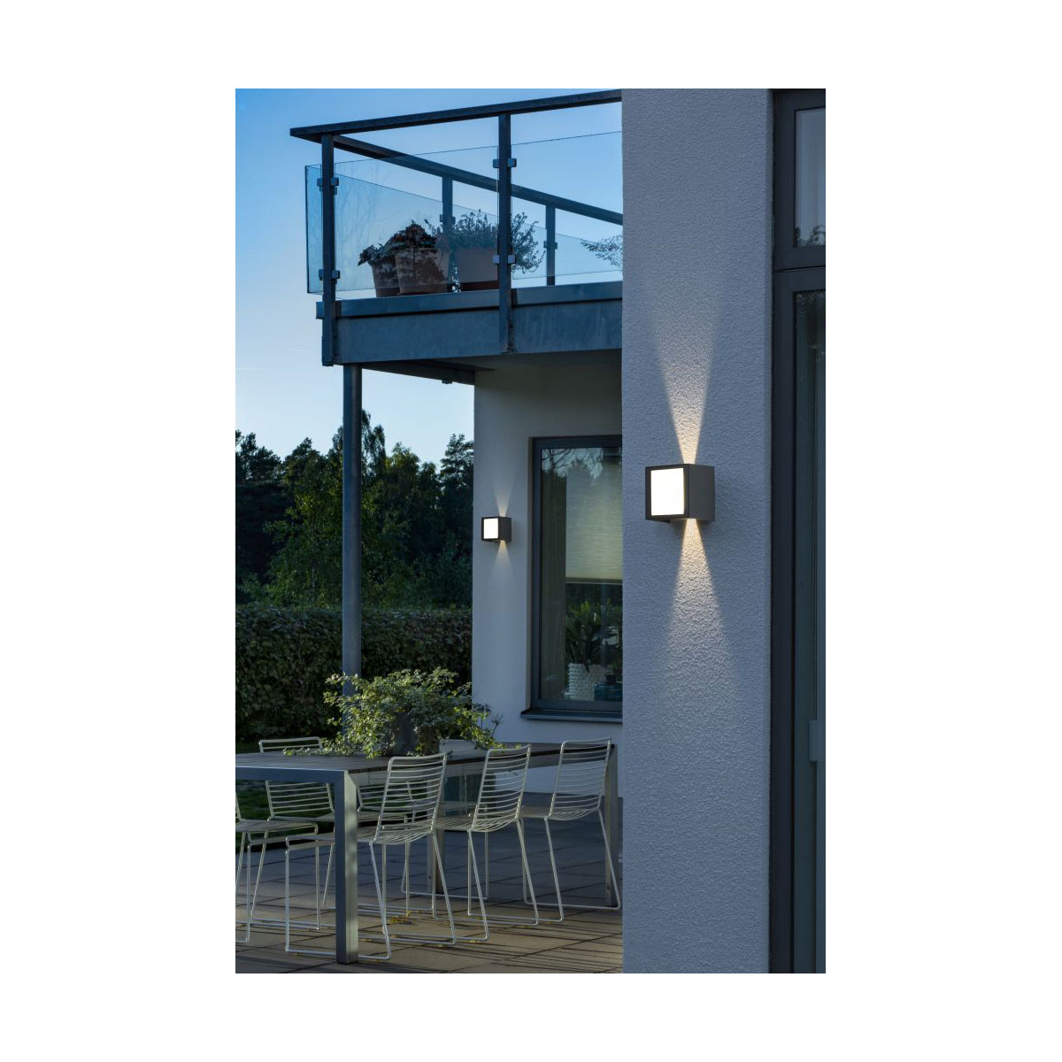 Konstsmide Außenwandleuchte Cremona schwarz Bild 3