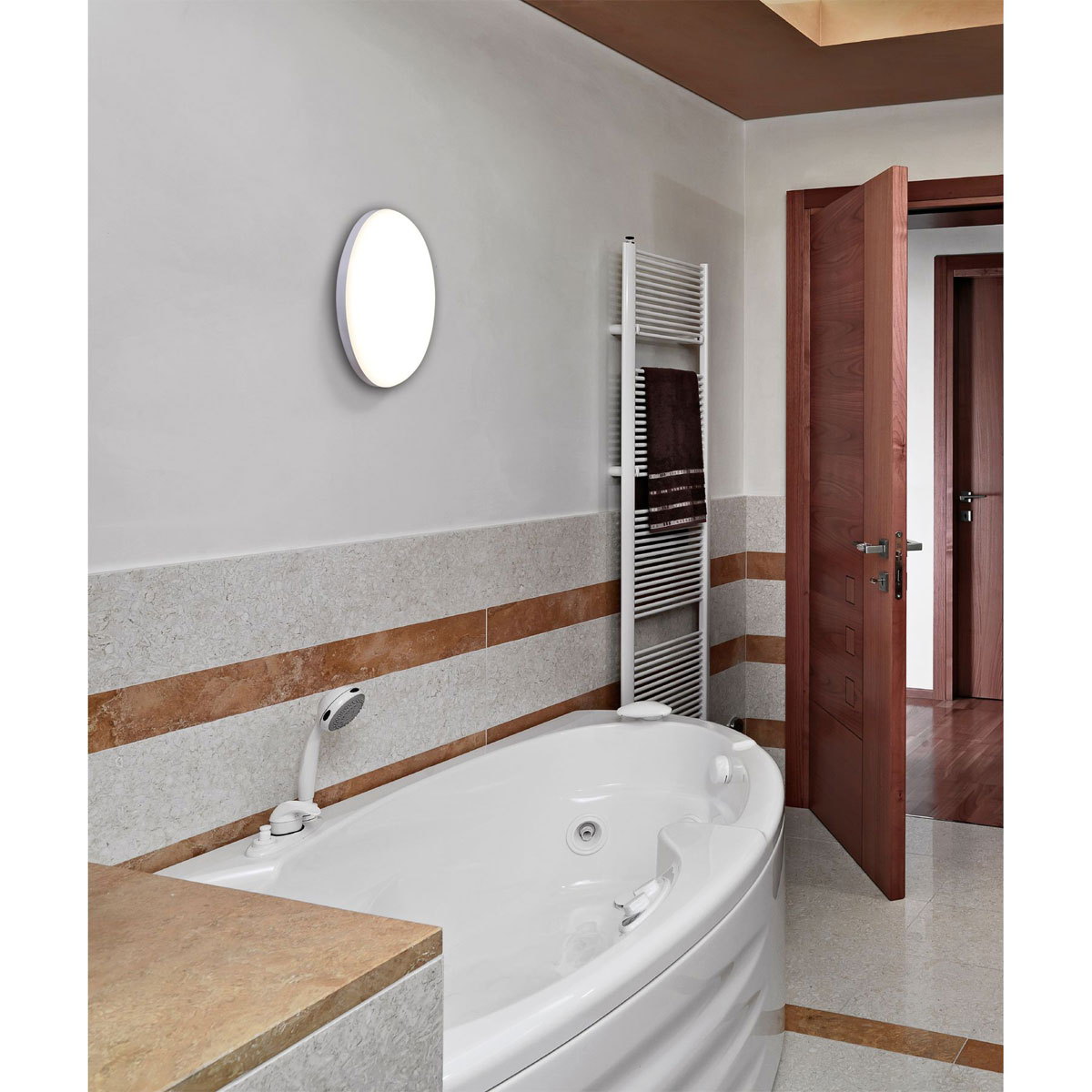 näve LED-Deckenleuchte Garda weiß Bild 3